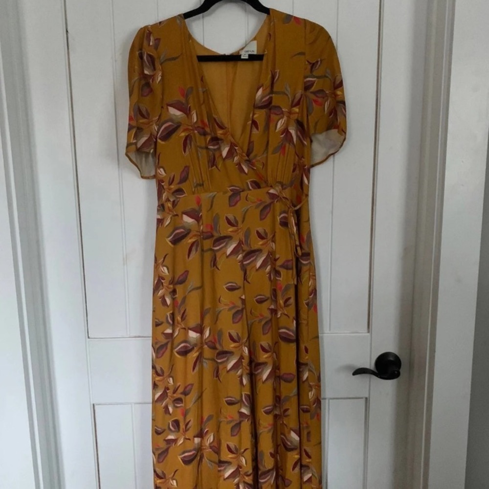 Anthropologie jumpsuit- vibrant colors!